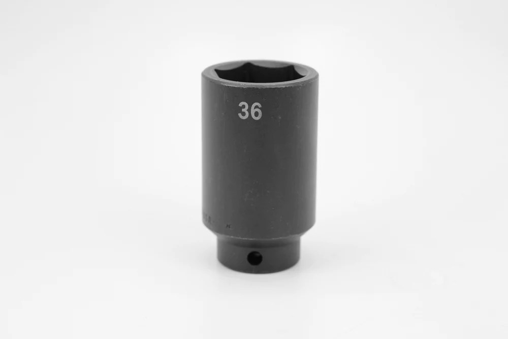 Wright Werkzeug Stecknuss 36 Mm – 1 Antrieb, 6-Punkt, Metrisch, Für Professionellen Einsatz