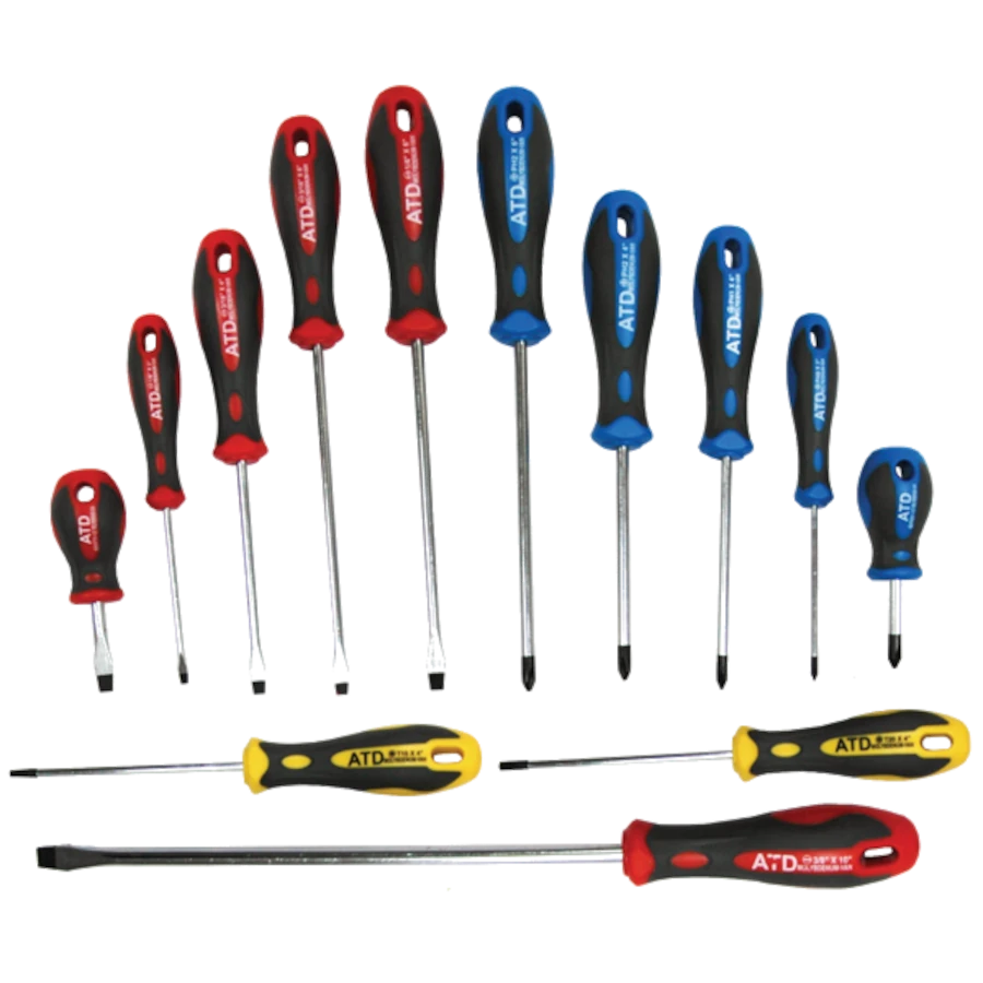 ATD 6255 13 Pc. Professional Screwdriver Set