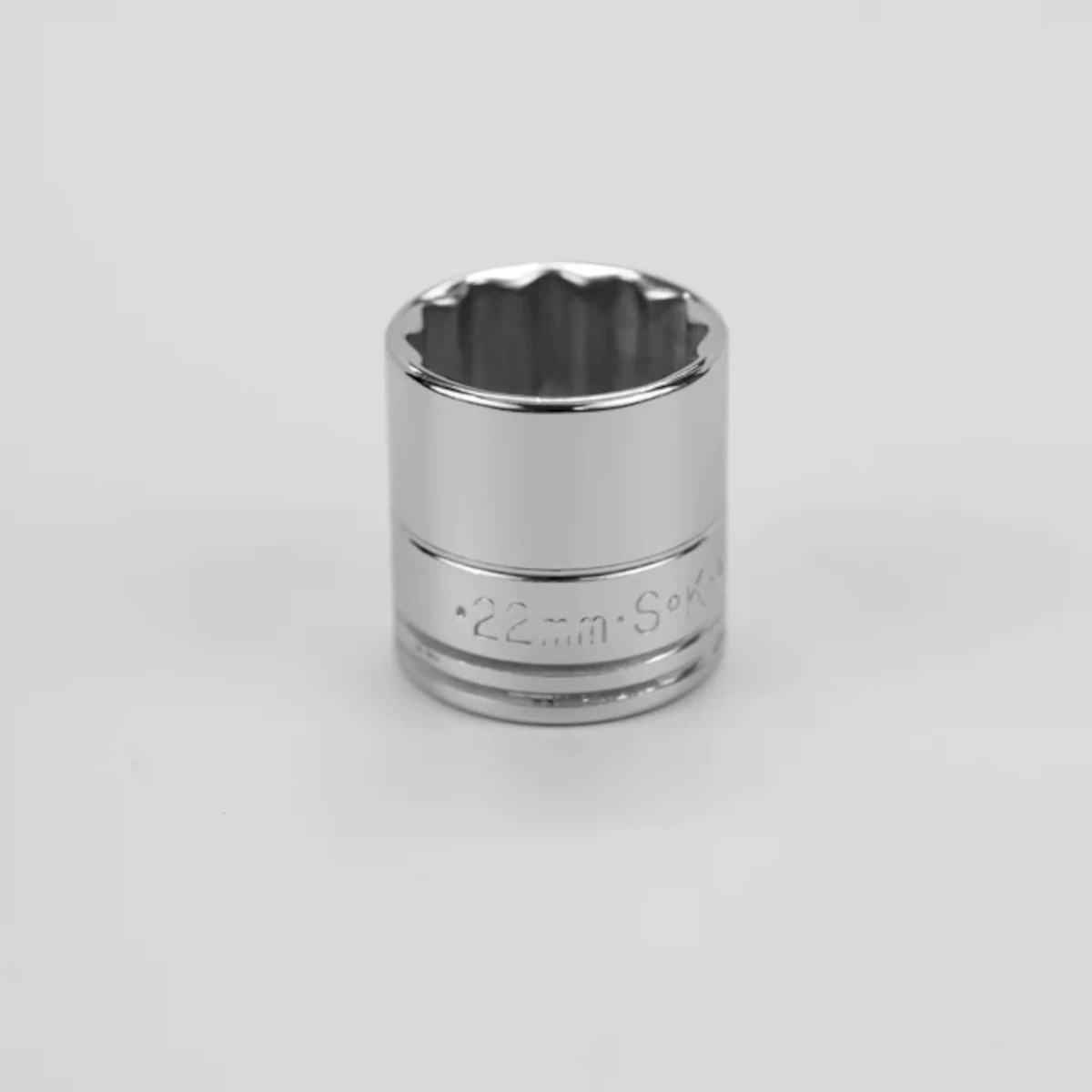SK 22 mm 3/8″ Drive 12 Point Metric Standard Chrome Socket Fat Monkey