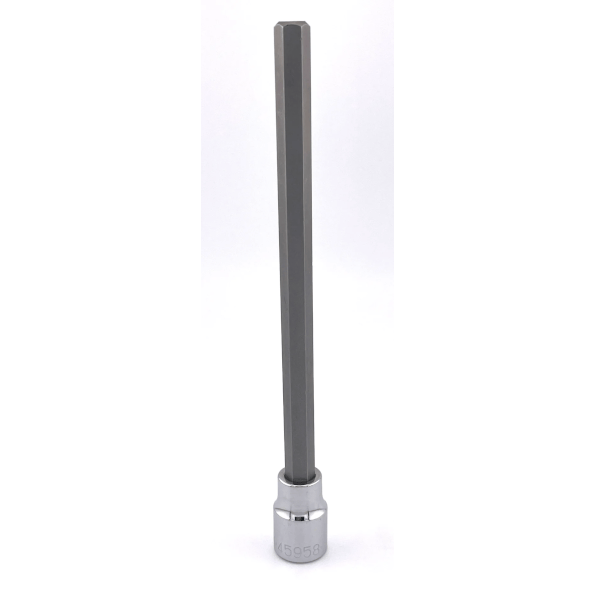 SK 8mm 3/8" Drive Long Hex Chrome Bit Socket