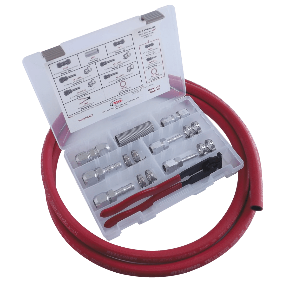 SUR&R Heater Line Repair Kit Fat Monkey Tools