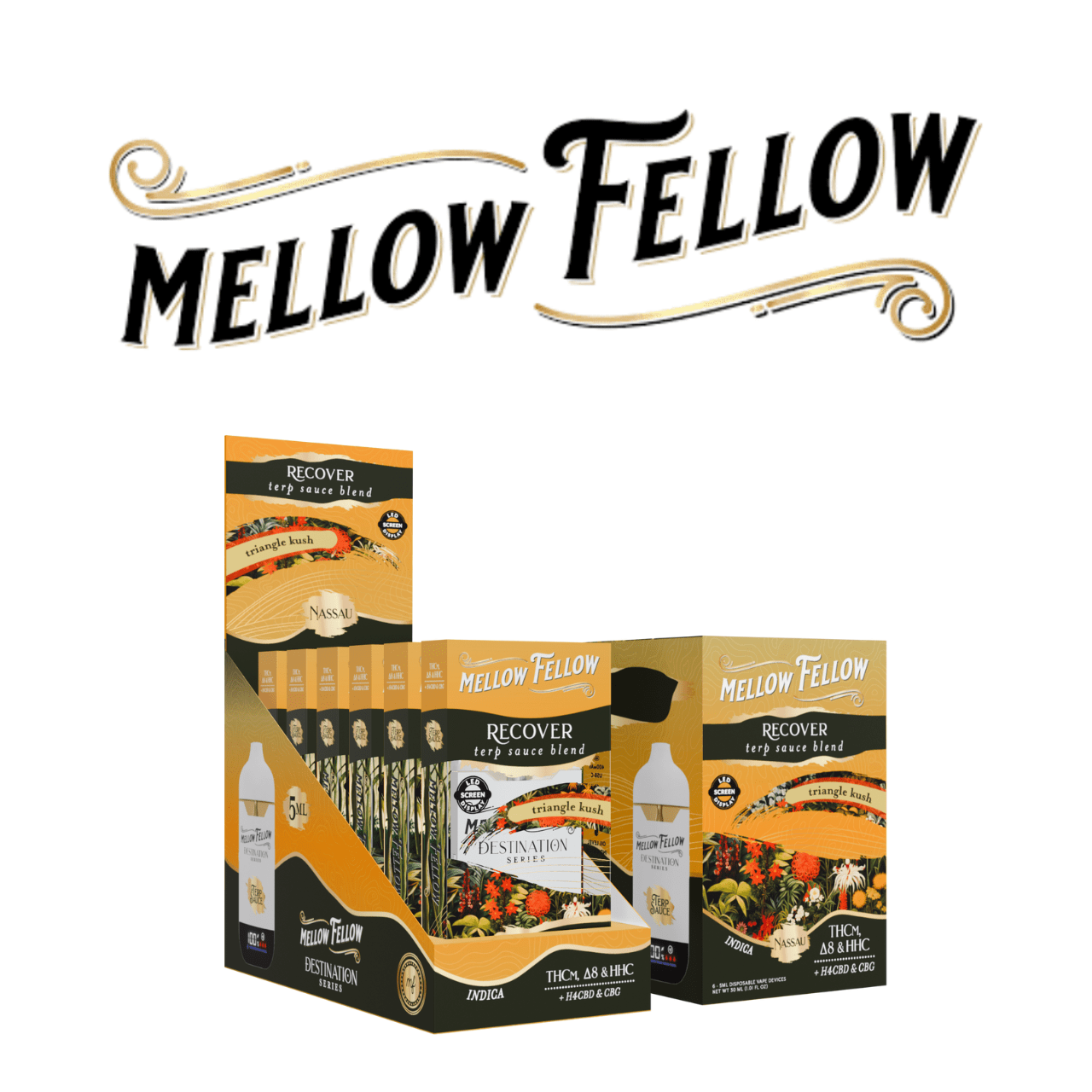 Mellow Fellow THC Disposables