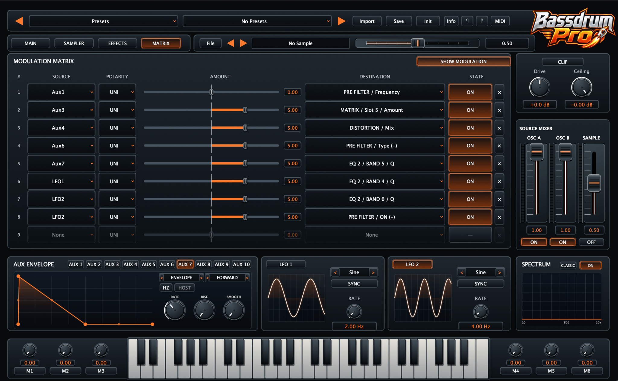 Bassdrum Pro Matrix