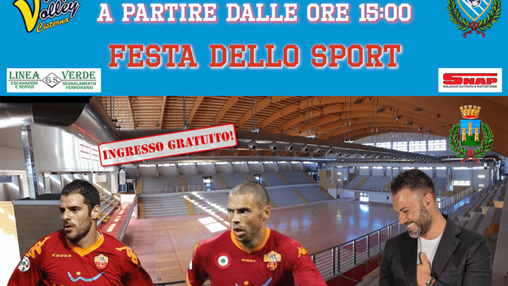 Cisterna, in arrivo la Festa dello Sport al Palazzetto