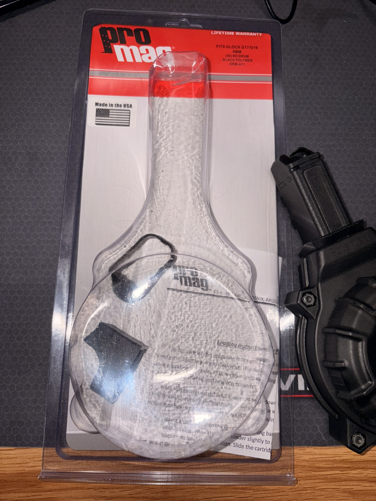 ProMag CZ Scorpion 9mm 50-Round Drum Magazine – DRM-A22