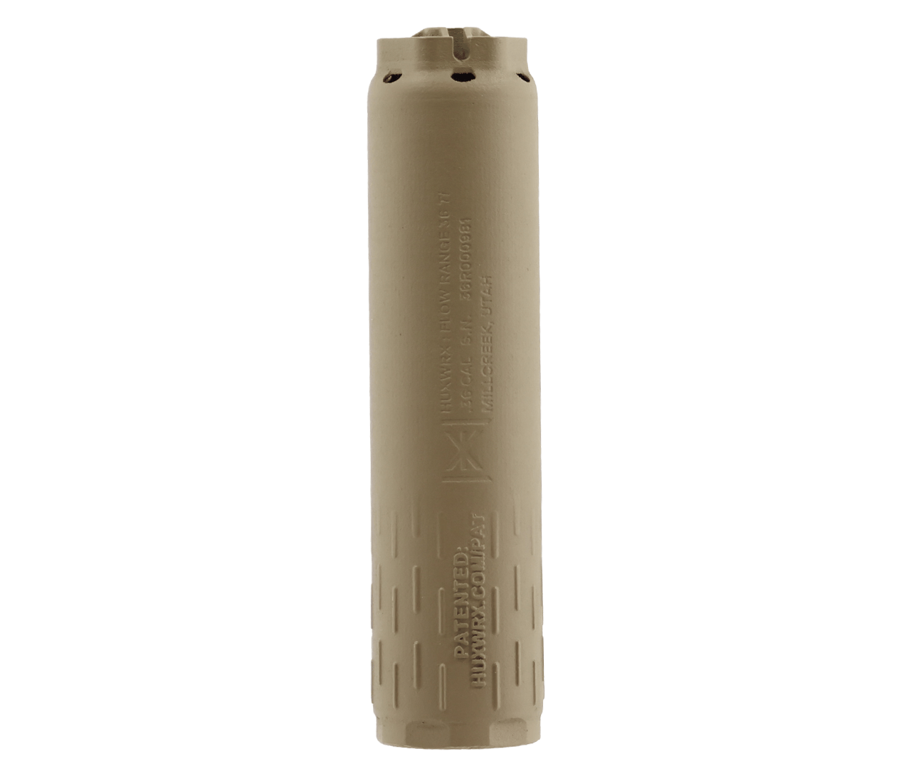 HUX - FLOW Range 36 Ti - FDE — 9mm, .308, 5.56, .338 Lapua