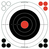 Birchwood Casey B/C TARGET STICK-A-BULL 12"