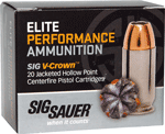 SIG SIG AMMO 40SW 165GR ELITE