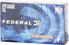 Federal FEDERAL POWER SHOK 12GA 2.75"