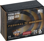 Federal FEDERAL PREMIUM 9MM LUGER 124G
