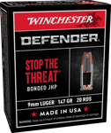 Winchester Ammunition WINCHESTER SUPREME 9MM LUGER