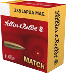 Sellier & Bellot S&B 338 LAPUA MAG MATCH 300GR
