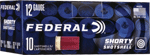 Federal FEDERAL SHORTY SHOTSHELL 12GA