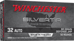 Winchester Ammunition WINCHESTER SILVERTIP 32 ACP