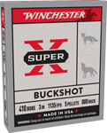 Winchester Ammunition WINCHESTER SUPER-X 410 3" 000