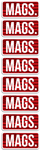 MTM MTM AMMO CALIBER LABELS MAGS