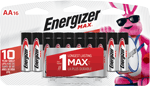 Energizer ENERGIZER MAX BATTERIES AA