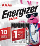 Energizer ENERGIZER MAX BATTERIES AAA