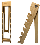 American Buffalo Knife & Tool ABKT WOOD KNIFE DISPLAY STAND