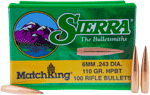Sierra Bullets SIERRA BULLETS 6MM .243