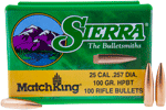Sierra Bullets SIERRA BULLETS .25CAL .257