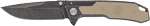 Smith & Wesson S&W STONEWASH DROP POINT 3.6"