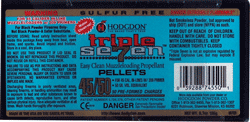 Hodgdon HODGDON TRIPLE SEVEN 50GR PELL