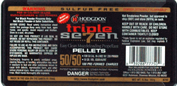 Hodgdon HODGDON TRIPLE SEVEN 50GR PELL