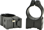 Warne Scope Mounts WARNE RINGS 1" RUGER HIGH