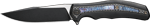 WE Knife WE KNIFE ZONDA 4.05" BLACK