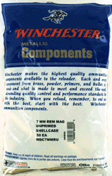 Winchester WINCHESTER UNPRIMED CASES 7MM