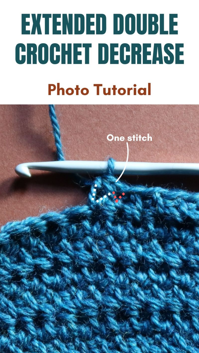 Extended Double Crochet Decrease Us Extended Single Decrease Photo Tutorial Faydhdesigns - City Image Collection - Desktop Quality