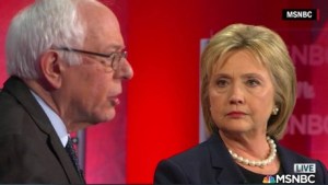 Hillary & Bernie @ MSNBC Debate