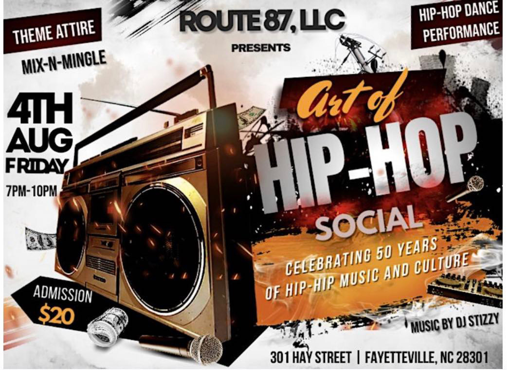 “The Art of Hip-Hop Social” – A Celebration of 50 Years of Hip-Hop Music and Culture!