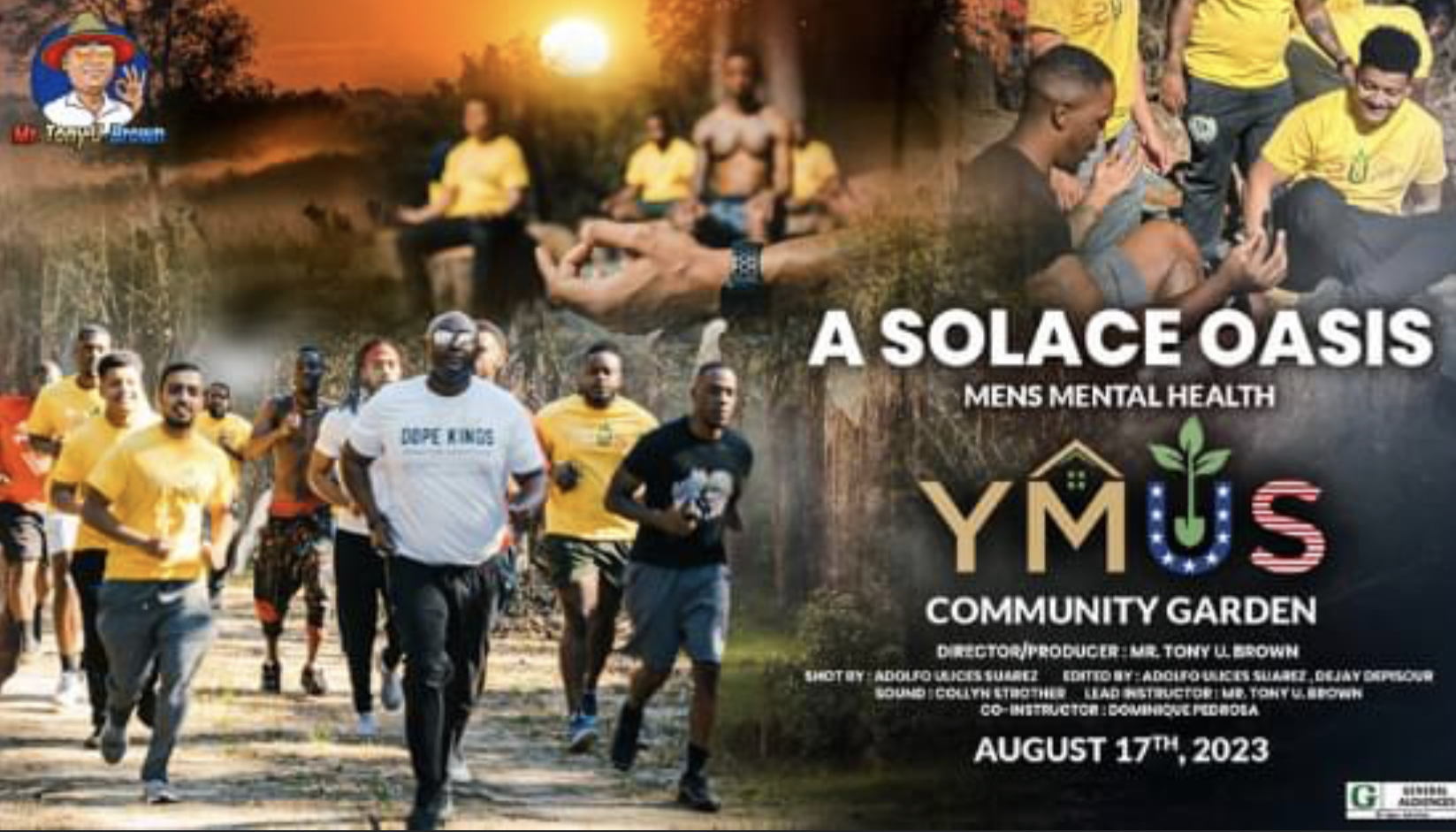 A SOLACE OASIS: Uniting to Confront Men’s Mental Health at YMUS Community Garden