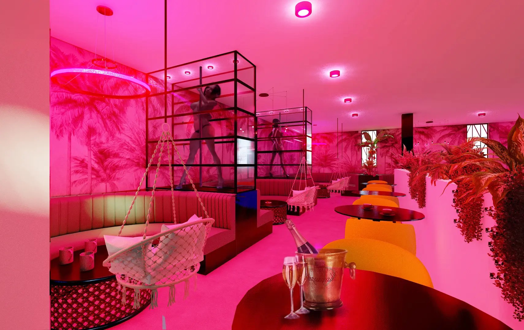Palm Paradise — ambiance nuit