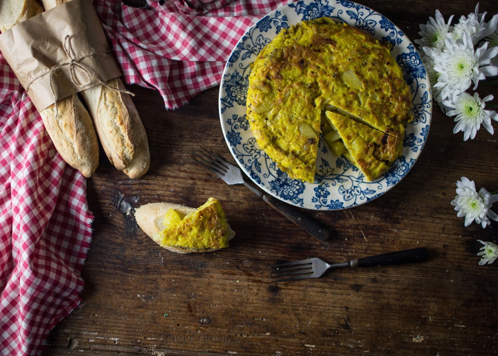 Tortilha de batata à minha maneira