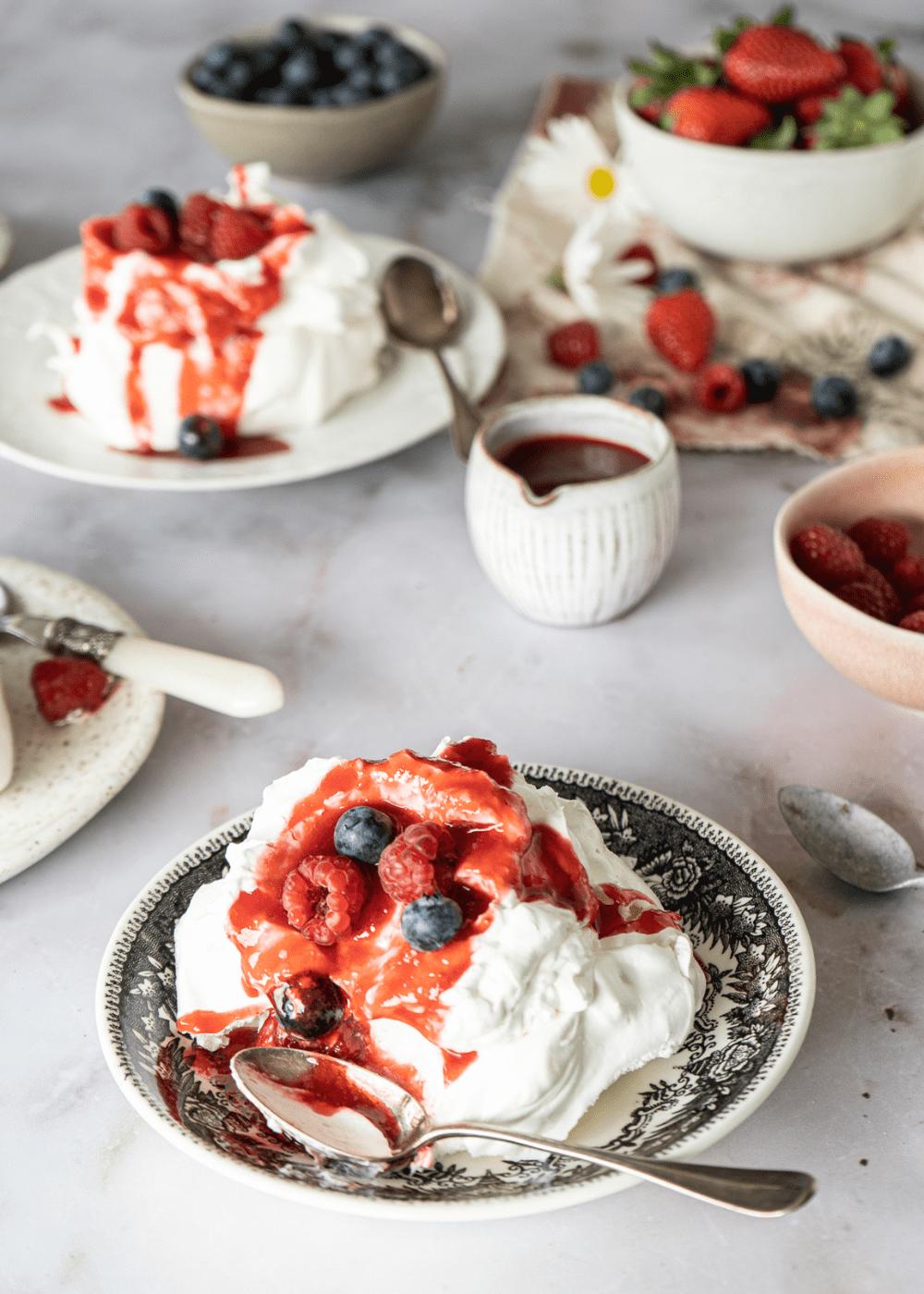 Mini pavlovas