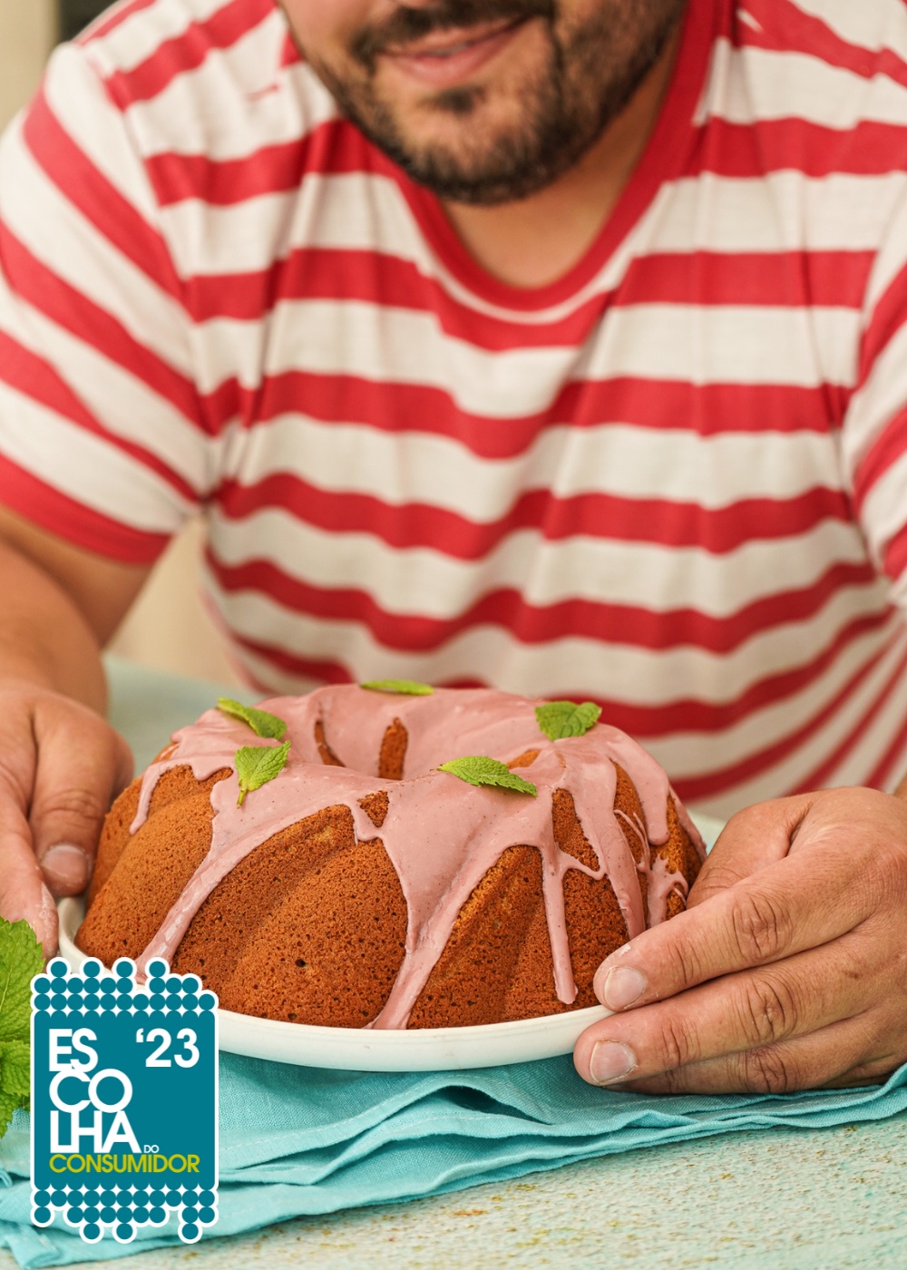 Bolo de iogurte e açaí Escolha do Consumidor