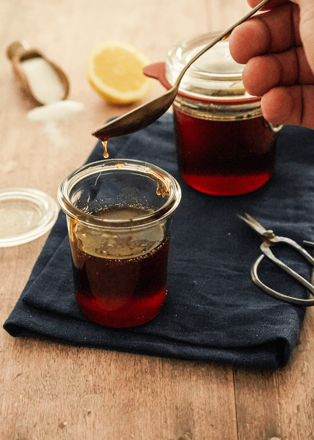 Receita caramelo líquido faz e come