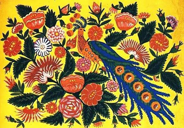 Художница из народа: наивная живопись, которой восторгается весь мир. Мария примаченко Описание картины ваня и катя марии примаченко