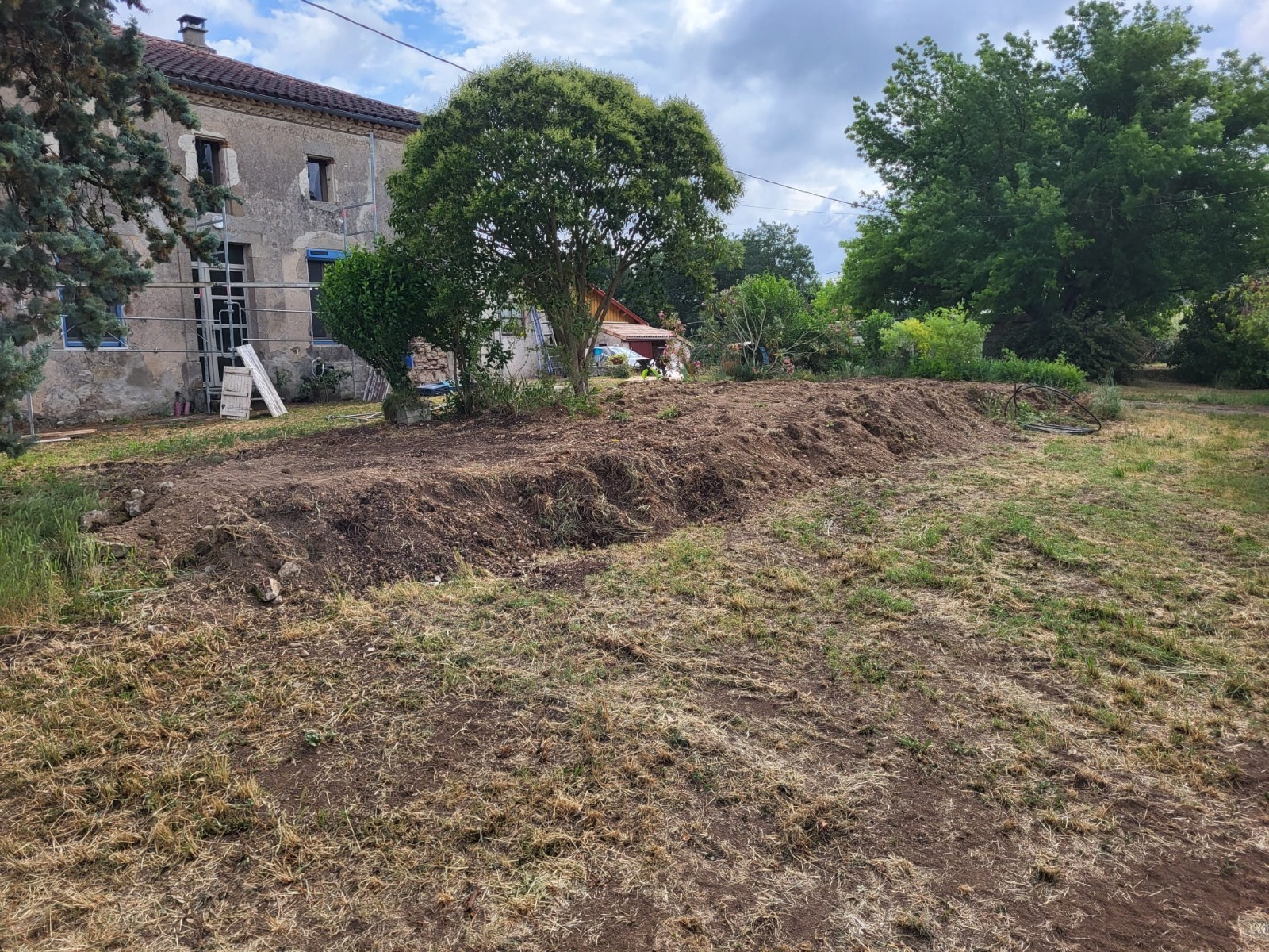 Création d'une plateforme - Avant
