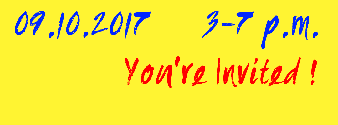 You’re Invited!  And bring a friend!