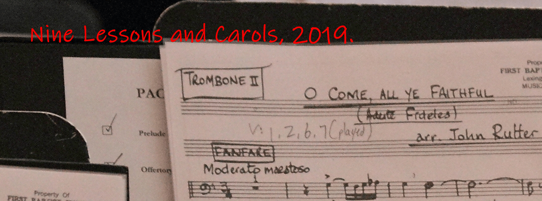 9 Lessons and Carols, 2019