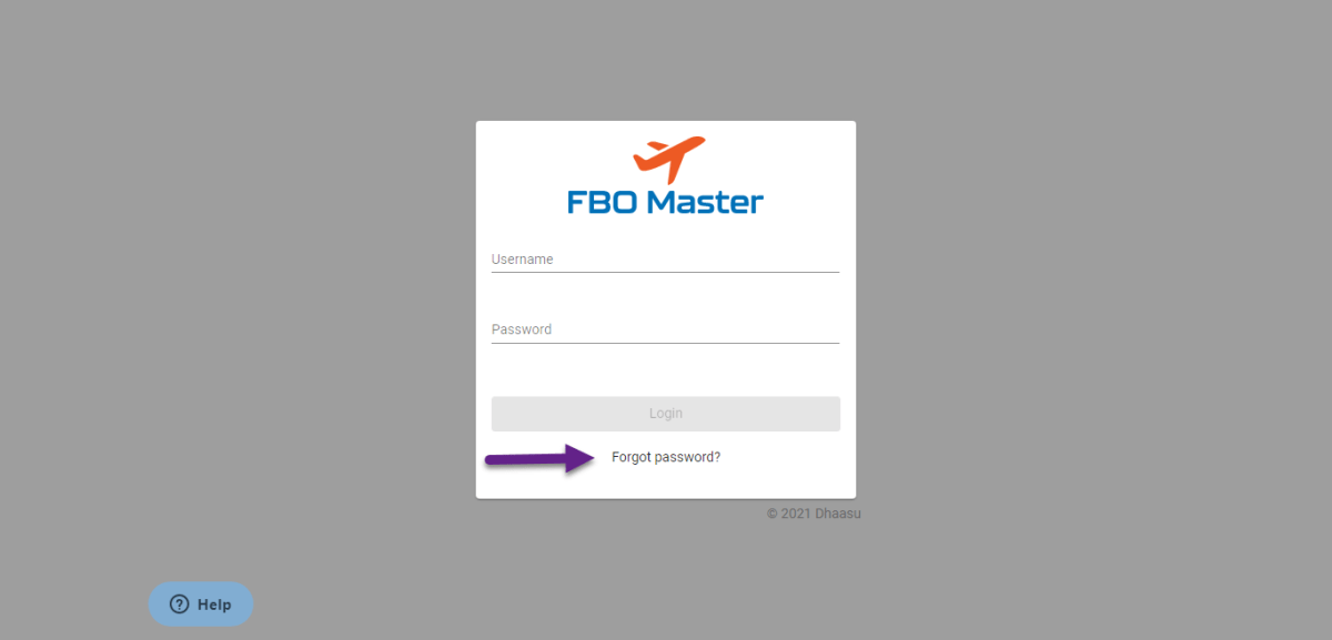 Click on Forgot Password