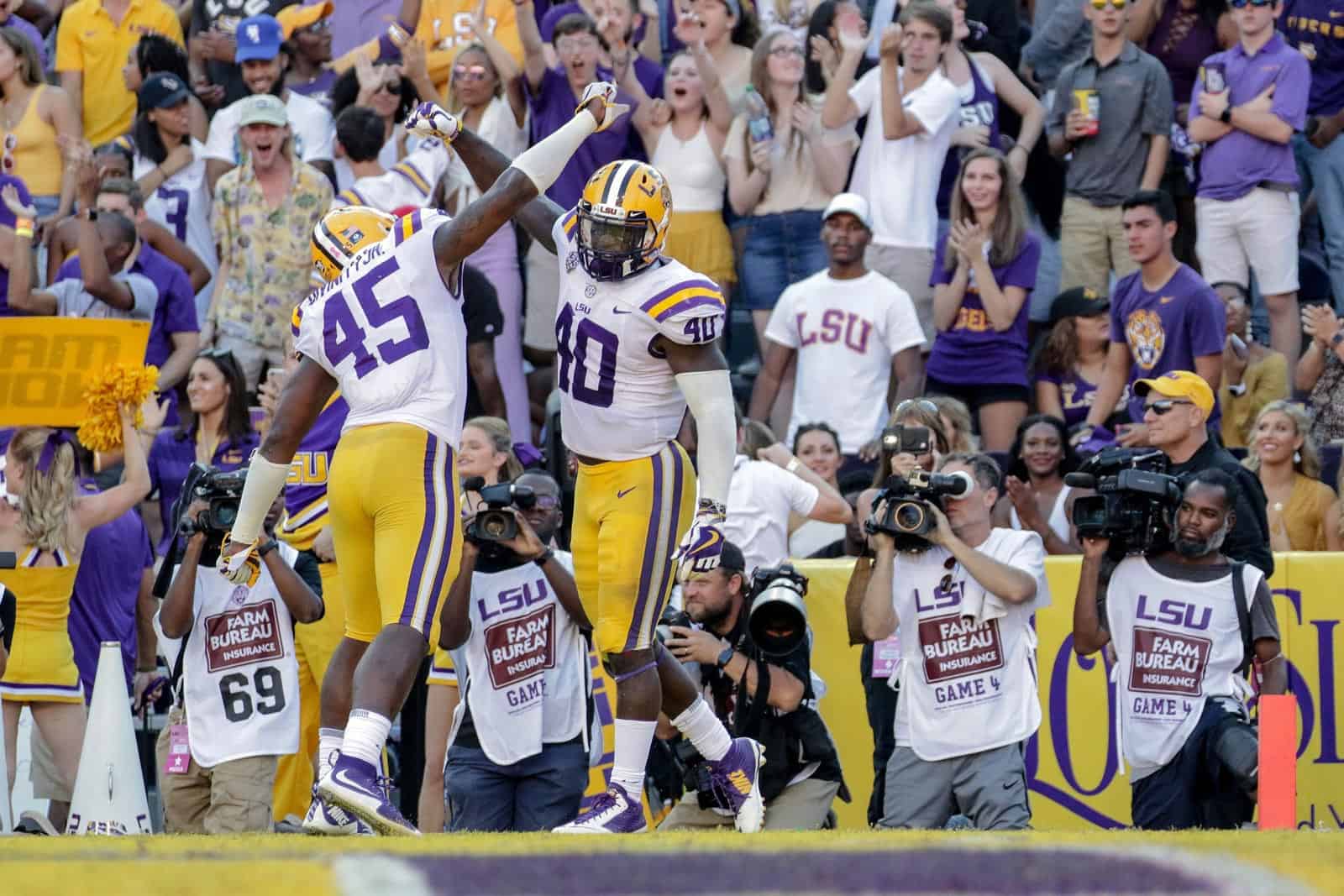 College football rankings: week 8, 2018