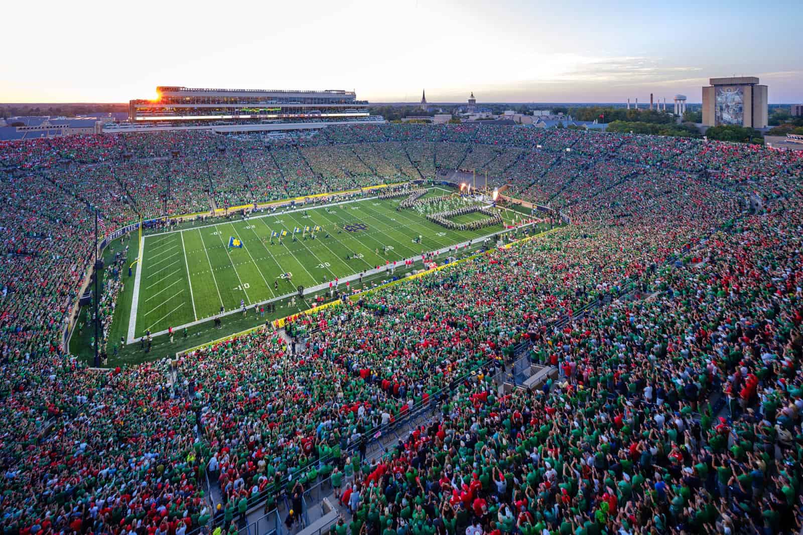 Notre Dame Sets Kickoff Times For Home Football Games In 2024 USATSI 21492534 