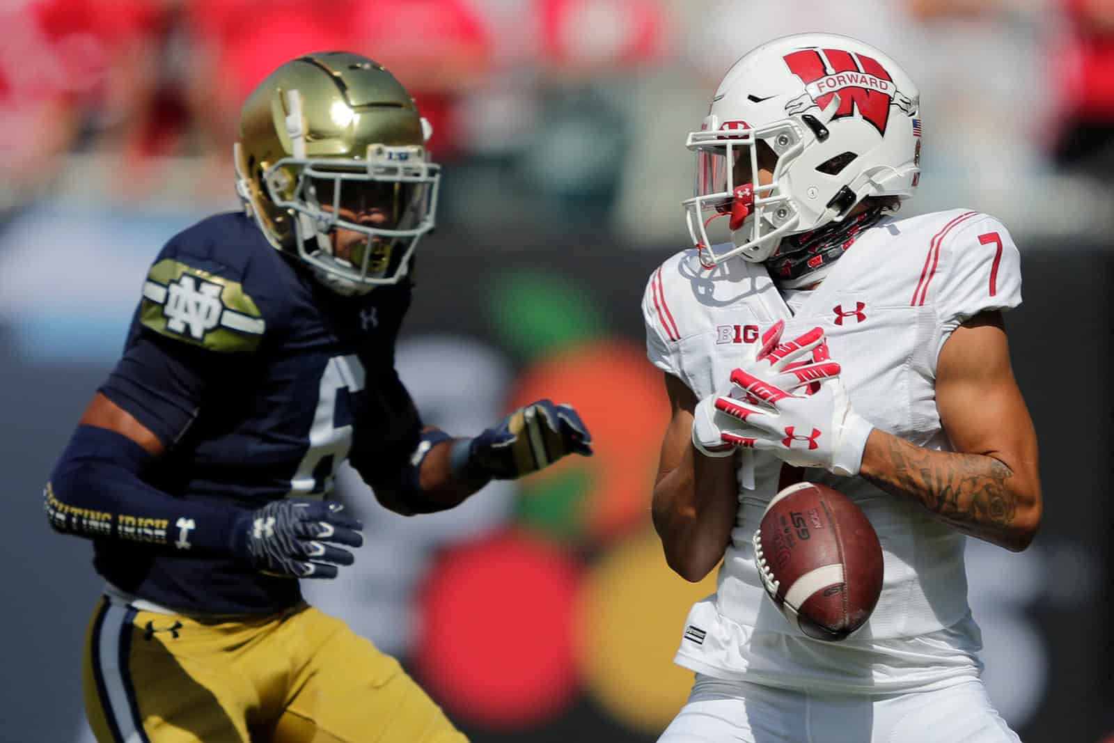 2026 Wisconsin Notre Dame Game At Lambeau Field Moved To Sunday USATSI 16839904 