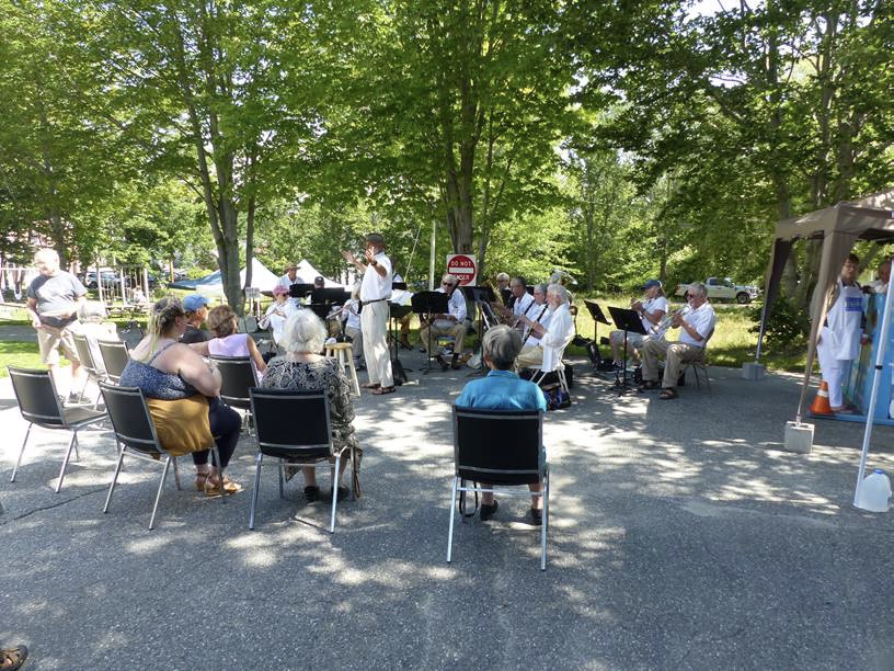 Brooklin Band at Blueberry Festival
