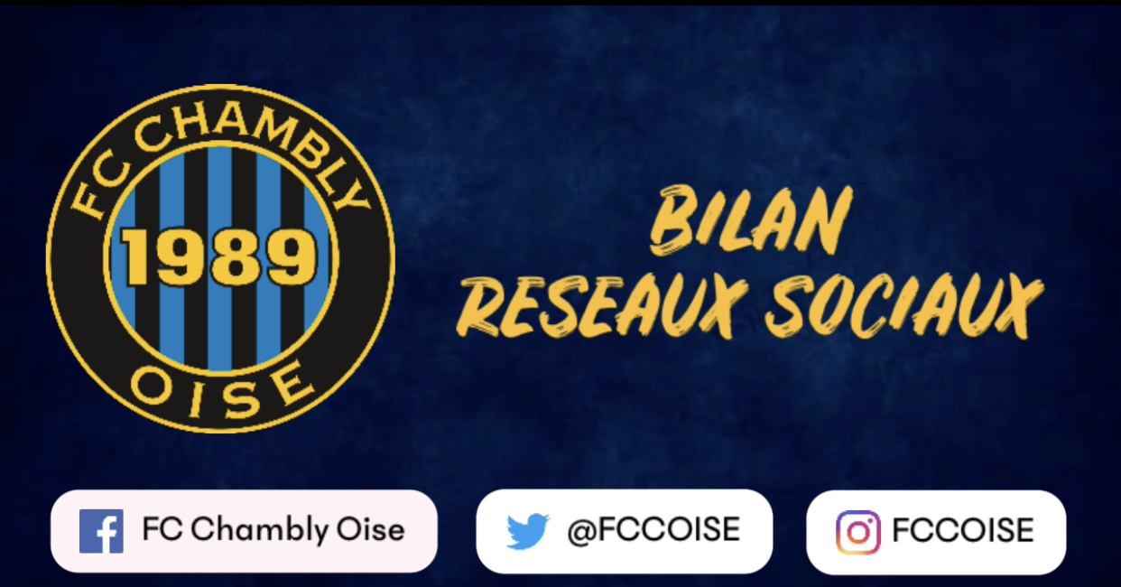 Lire la suite à propos de l’article Bilan réseaux sociaux du FC Chambly Oise